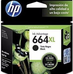 HP Tinta 664XL Negro F6V31AL