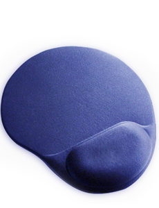 MicroLab Mouse Pad Gel Blue Ergonomic