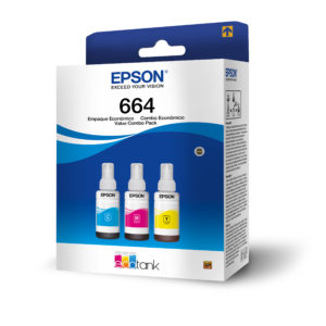 Epson Botella Tinta Juego 3 Colores T664220 T664320 T664420
