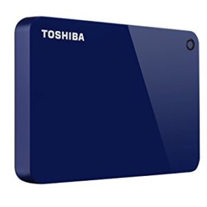 TOSHIBA Disco Duro Externo Canvio Advance Azul V9 1TB HDTC910XL3AA