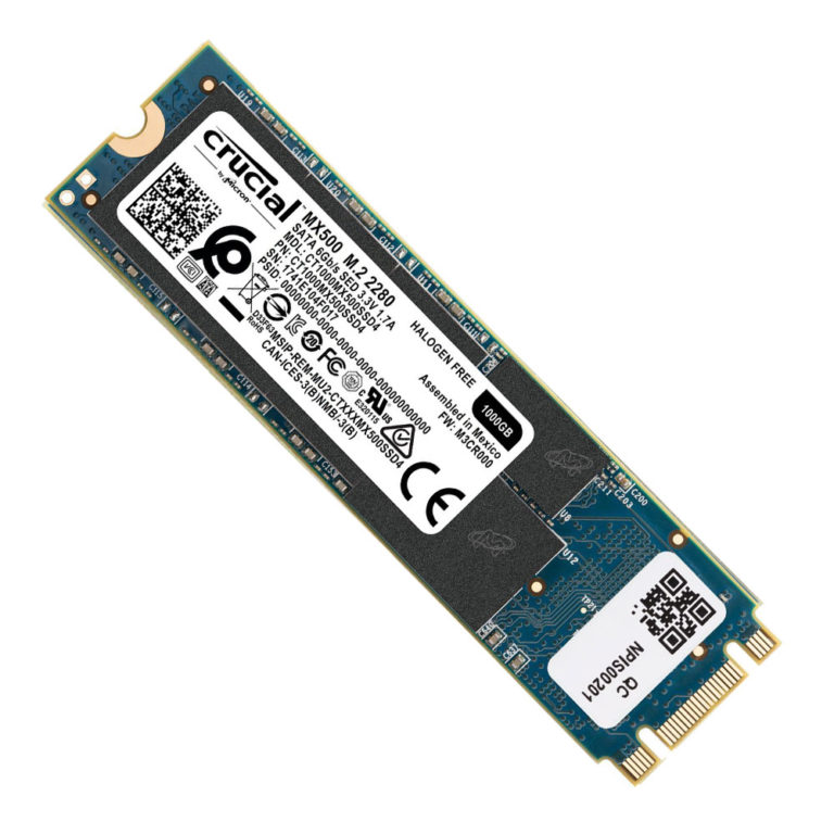 Crucial Disco SSD 1TB MX500 M.2 2280 CT1000MX500SSD4 - Alca Computación