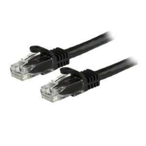 StarTech Cable de Red 1m Negro N6PATC1MBK