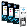 HP Juegos de tintas GT53 GT52 Negro y Colores 1VV22AL M0H055 M0H056 M0H057