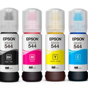 Epson Pack 4 Tintas T544 Negro y Colores T544120 T544220 T544320 T544420