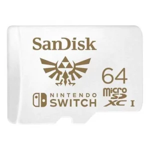 Western Digital Memoria MicroSDXC 64GB Sandisk Nintendo Switch SDSQXAT-064G-GNCZN
