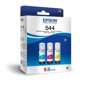 Epson Pack 3 Tintas T544 Colores T544220 T544320 T544420